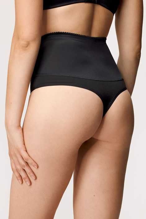 ASTRATEX Wyszczuplające figi typu tanga Iga - czarny M/L 38/40 NOWE