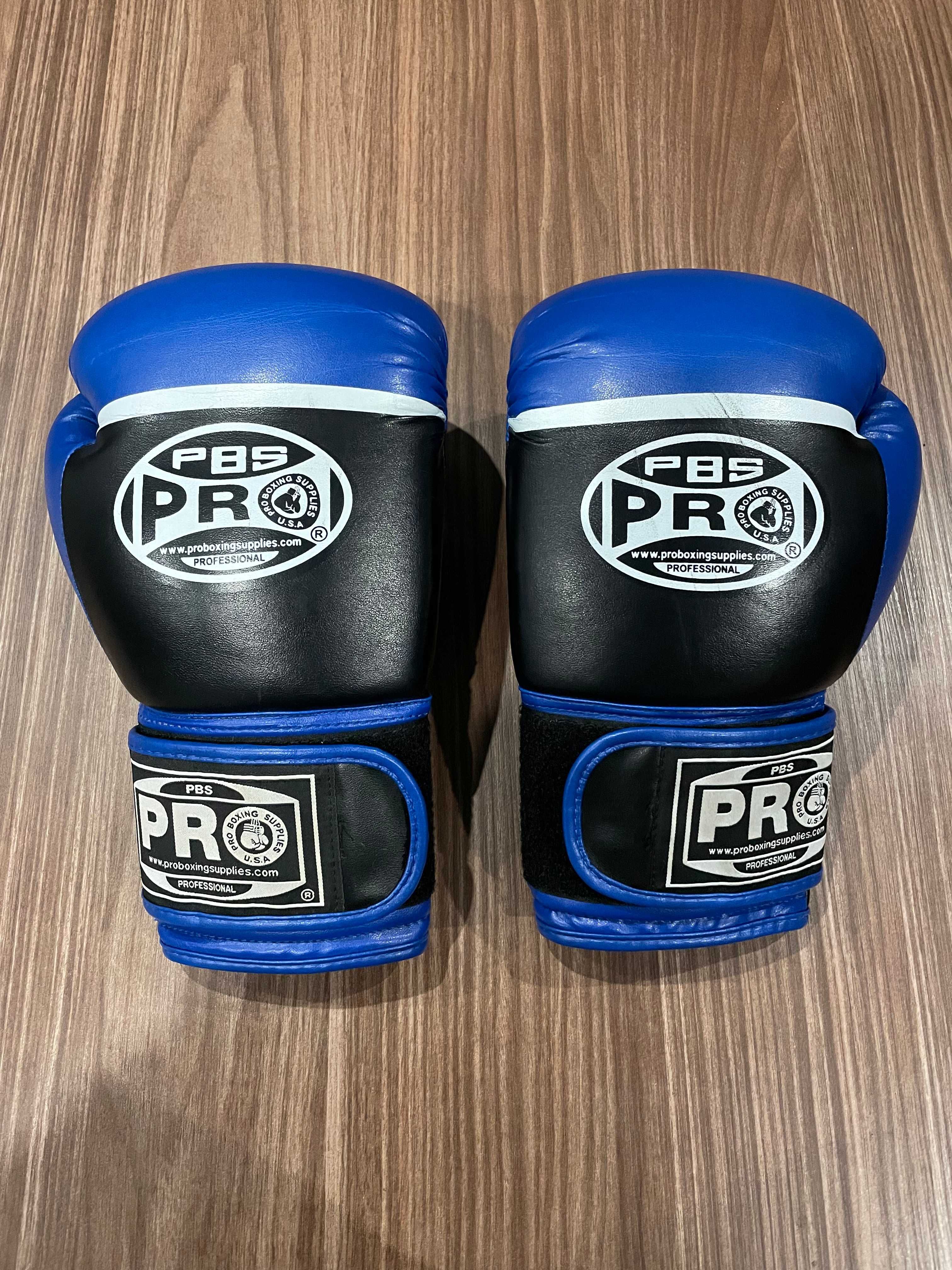 Боксерські рукавиці Proboxing Deluxe Starter сині 12oz