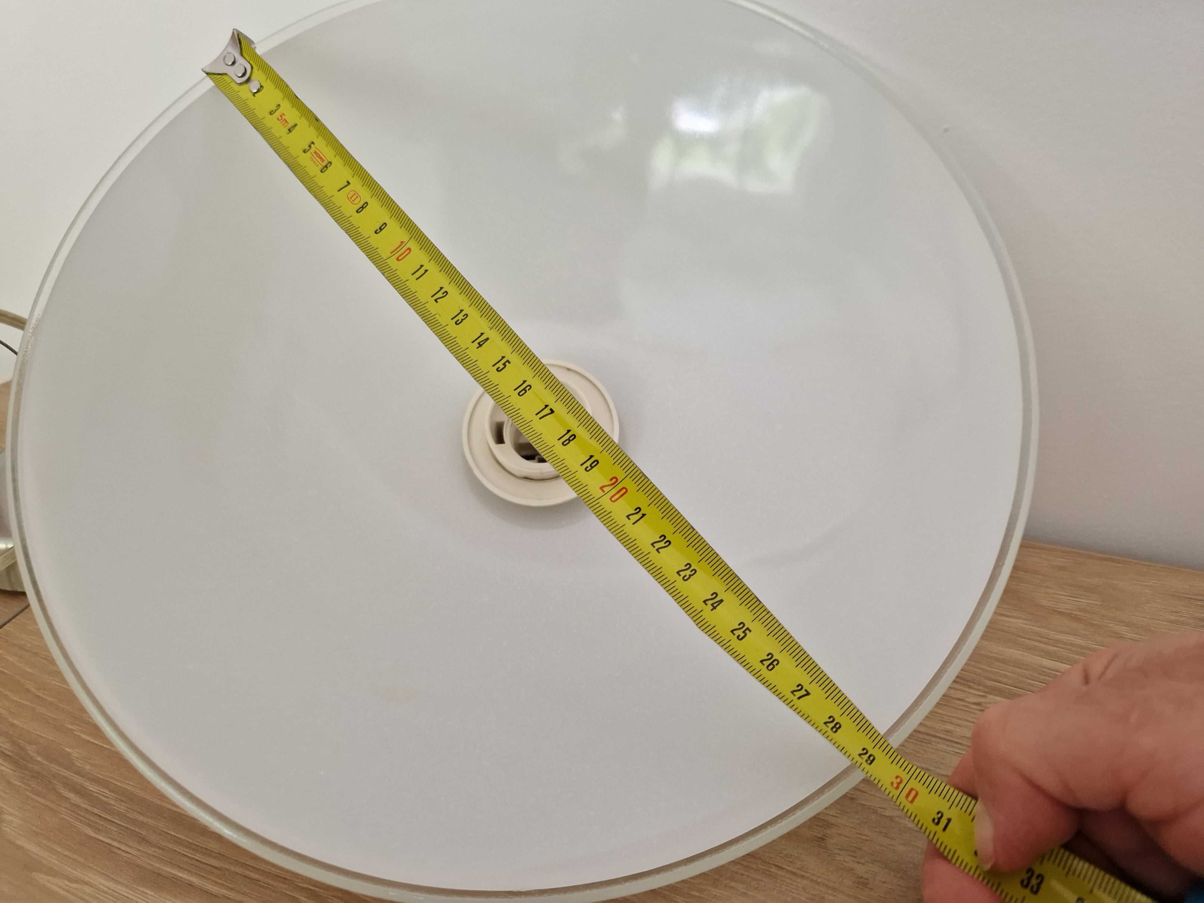 Lampa wisząca candellux E27, klosz biały 29,5 cm