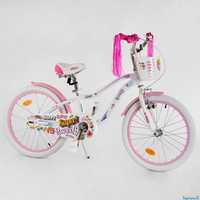 Стильный детский велосипед для девочек 20" Corso Sweety