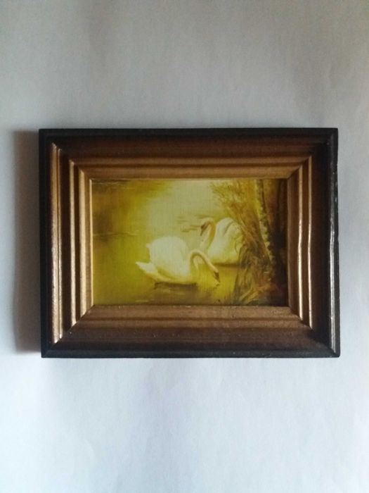 Маленька картина " Лебеді "