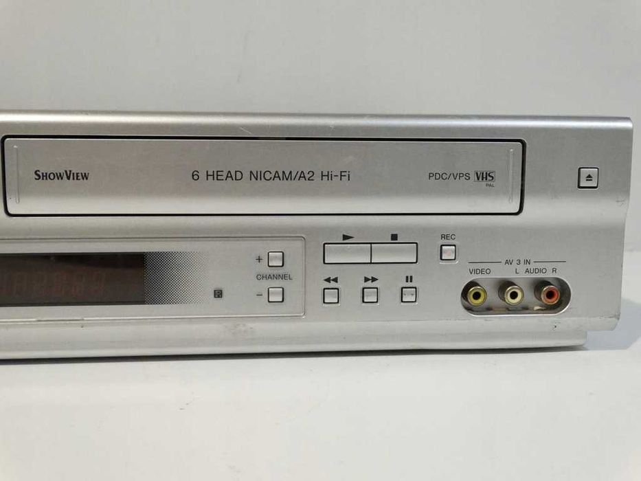 AIWA HV-DH10E Magnetowid VHS DVD Combo 6HD Hi-Fi Stereo mp3