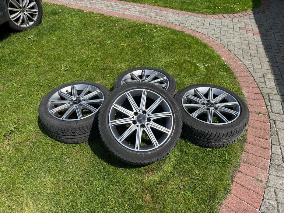 Koła Alufelgi Opony Mercedes 225/45 r17 AMG 5x112 ET42 Audi VW Skoda