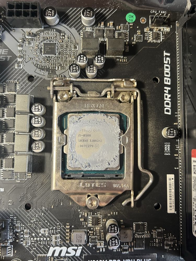 Ігровий Комлект i5-8500,DDR4 2x8 3200Mhz MSI H310M PRO-VDH PLUS