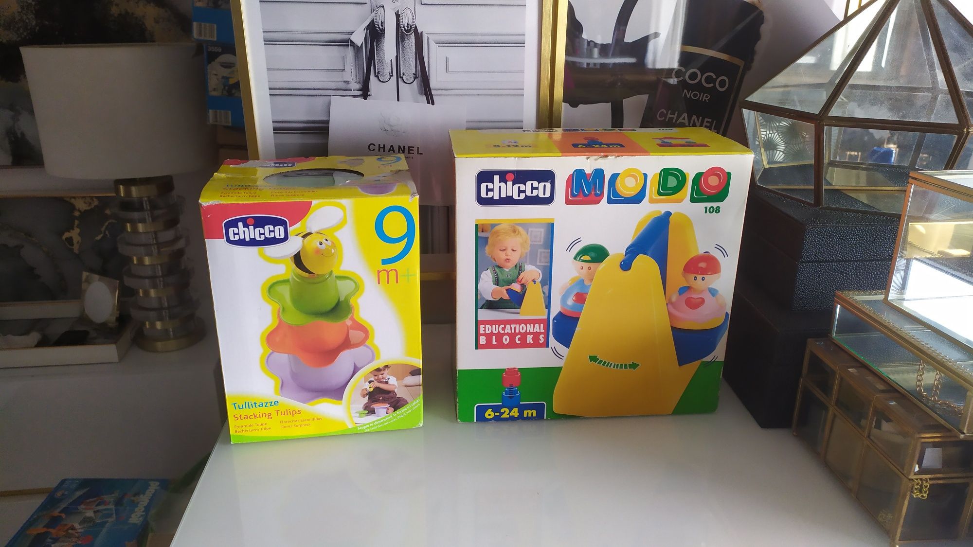 2 brinquedos Chicco novos