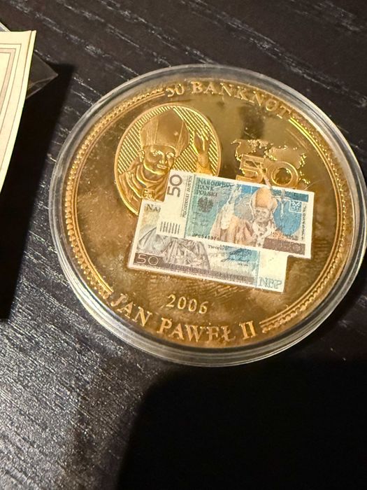 50 Banknot Jan Paweł II Moneta