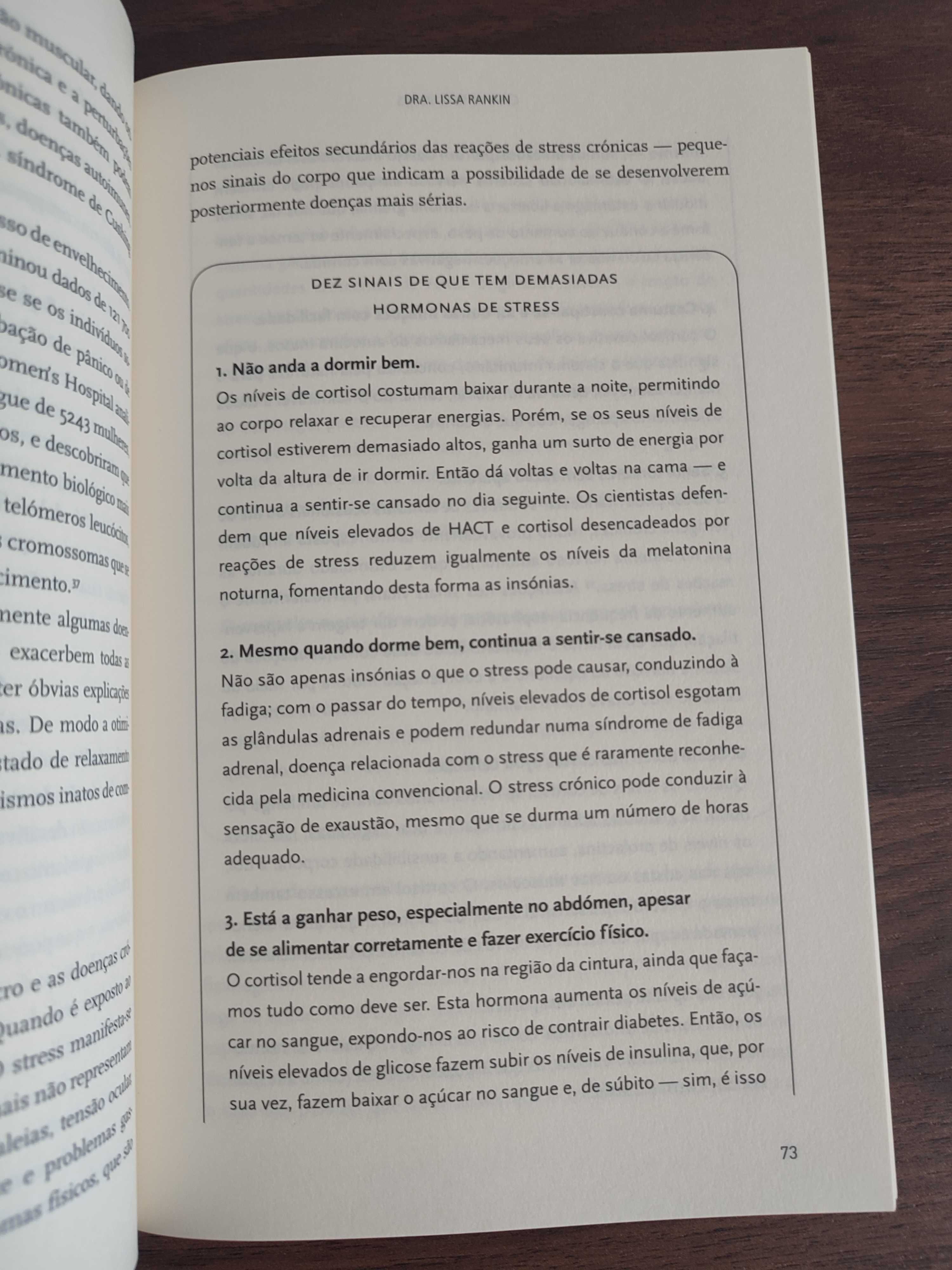 Livro "Cure os seus Medos" da Dra. Lissa Rankin