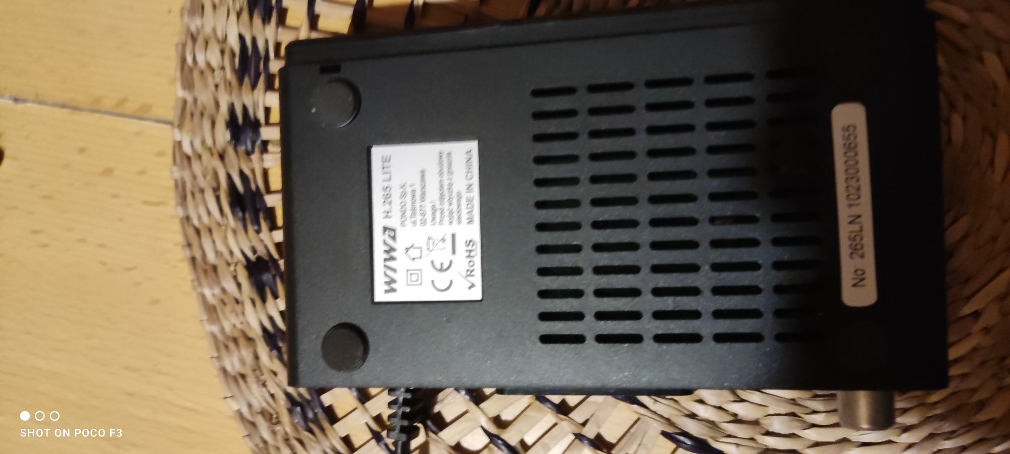 Dekoder DVB-T wiwa h.265 lite