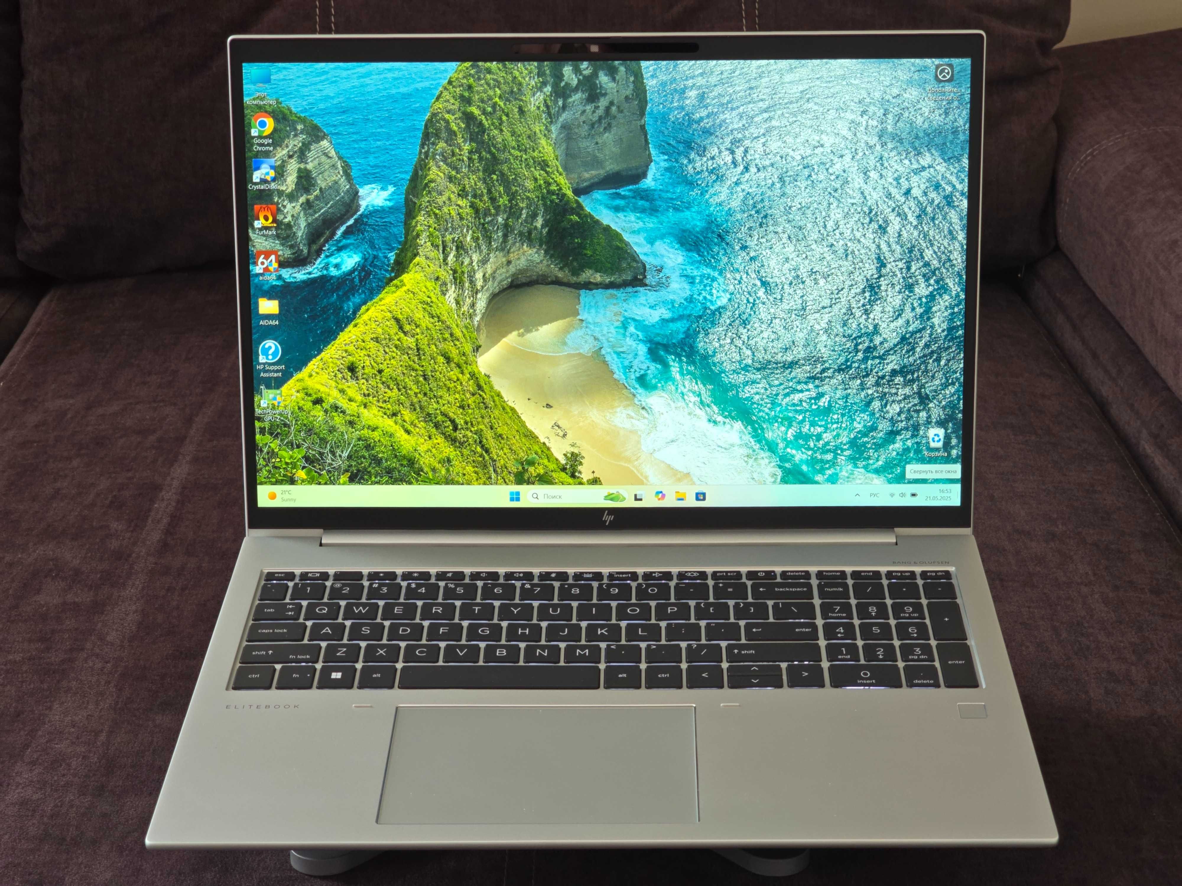 HP EliteBook 865 G10 (16" IPS Touch/ R7 7840HS/ 64Gb DDR5/ 2Tb NVMe)