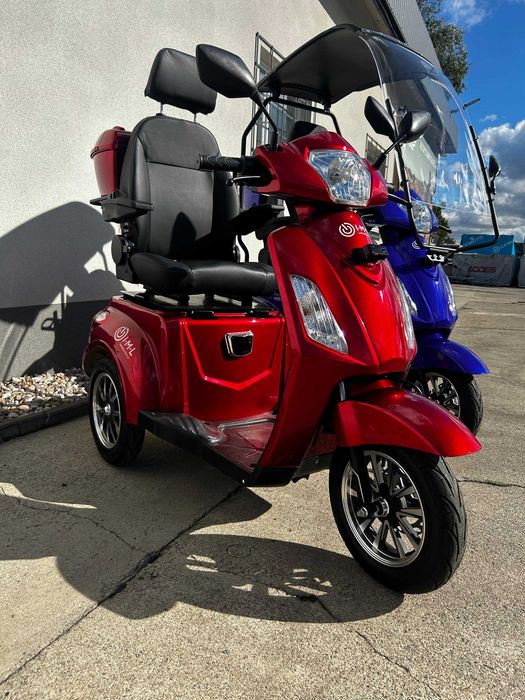 Pojazd elektryczny LIFE dofinansowanie PFRON 25m/h raty/leasing/dowóz