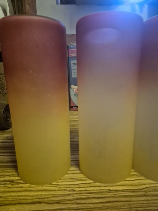 Klosze abażur lampa wisząca stojąca kinkiet miodowo żółte szkło 3 sz