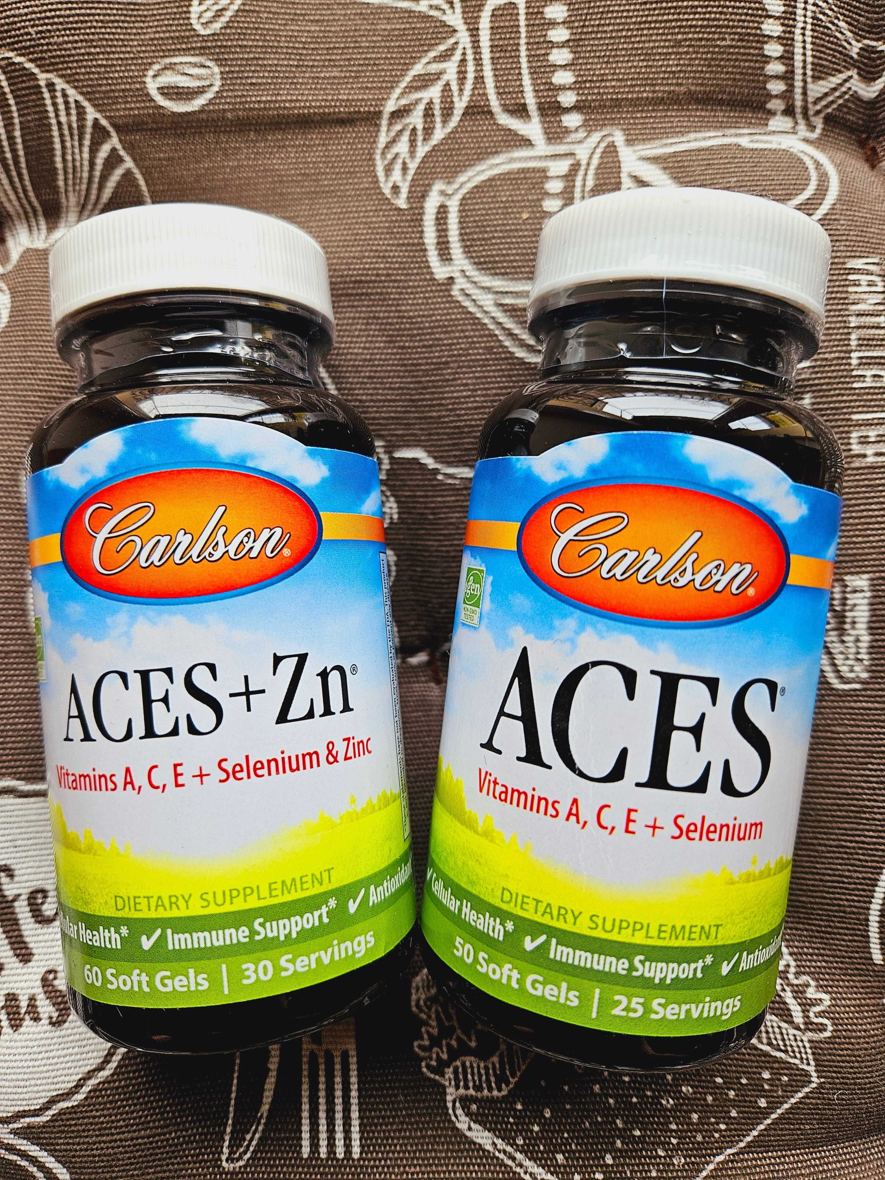 Carlson  ACES комплекс вітаміни A C E та селен цинк витамины карлсон