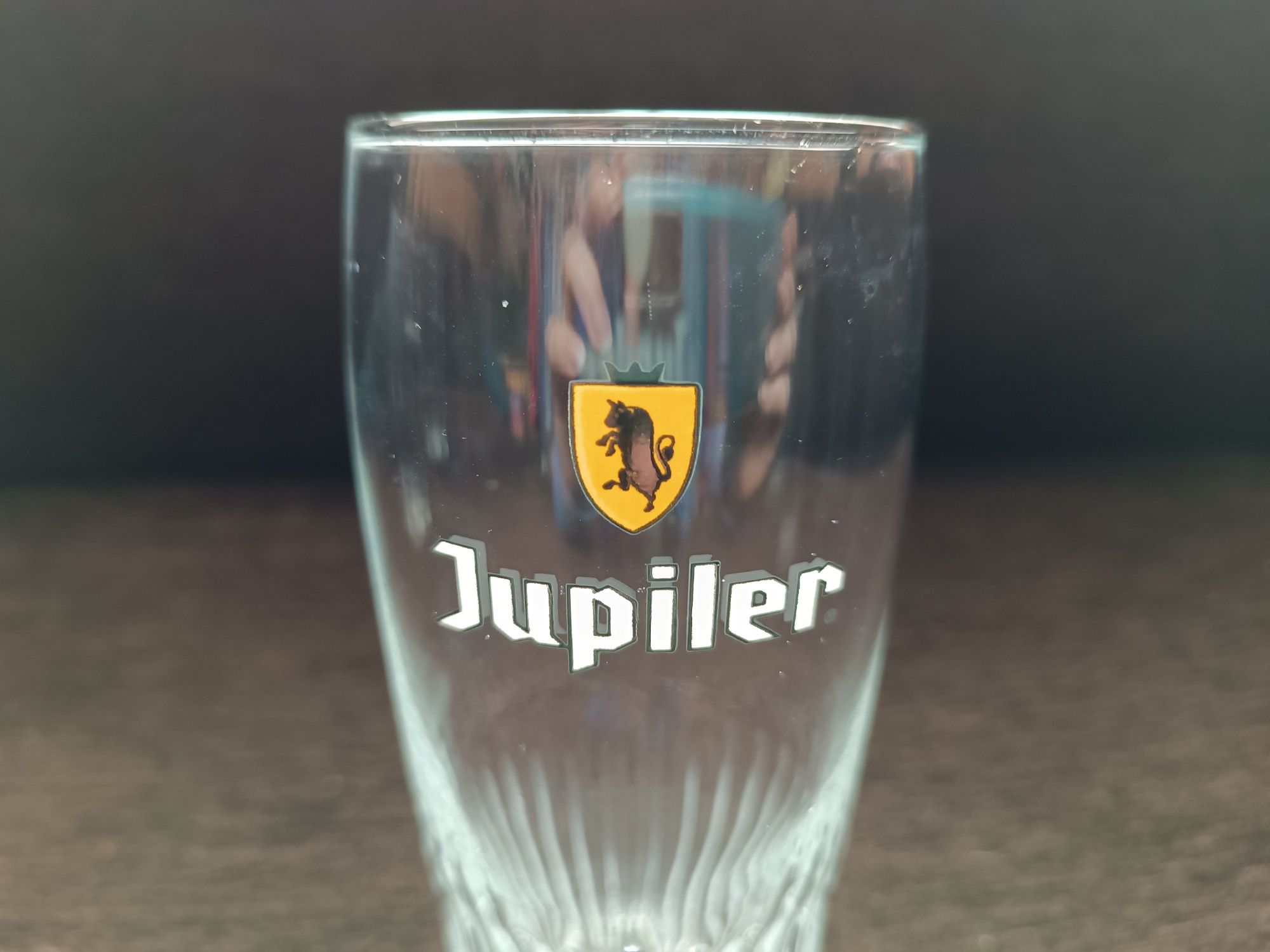 3 x mała szklanka do piwa - belgijski JUPILER 0,25L. STAN BDB!