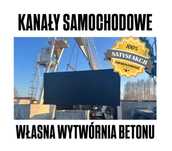 Kanał samochodowy 4m lub 6m długości PRODUCENT