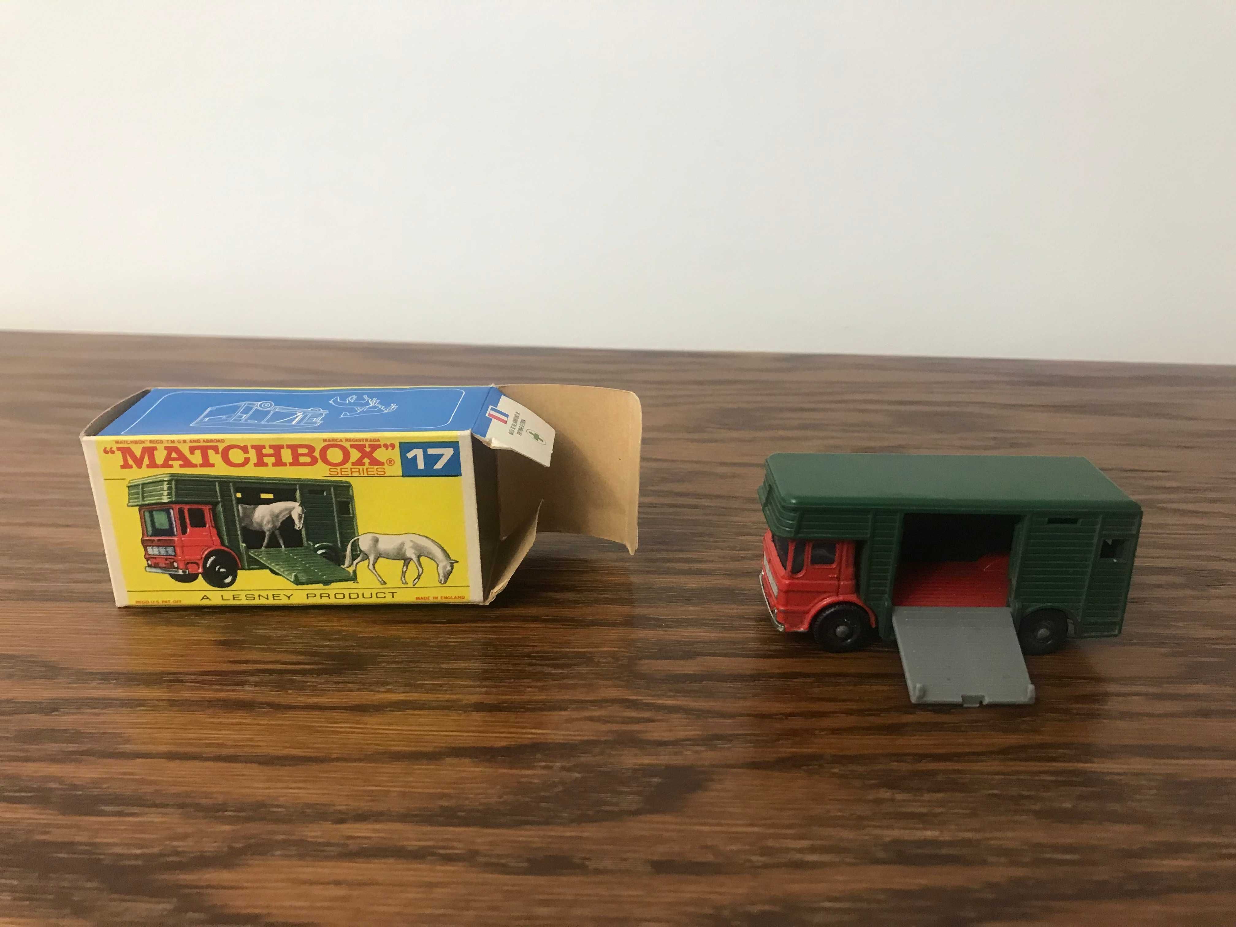 Matchbox No 17 Truck Horse Box resorak vintage PRL