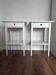 Stolik nocny Ikea Hemnes biały