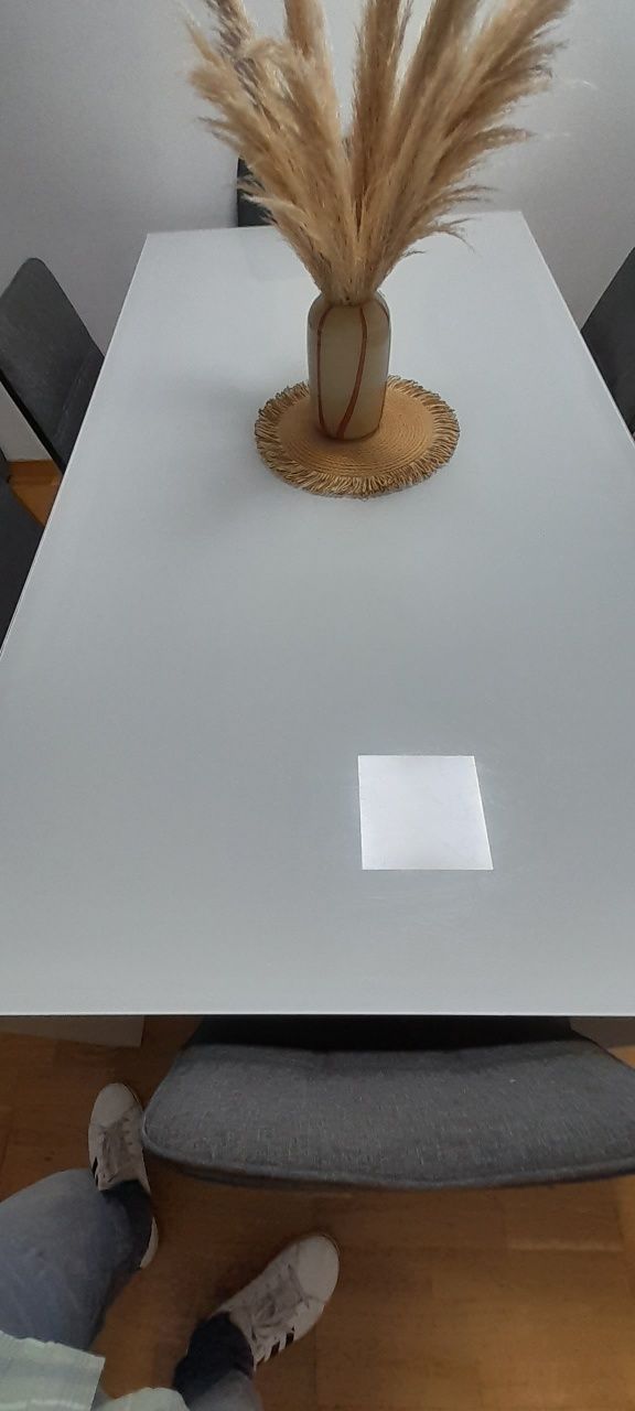 Mesa jantar tampo vidro