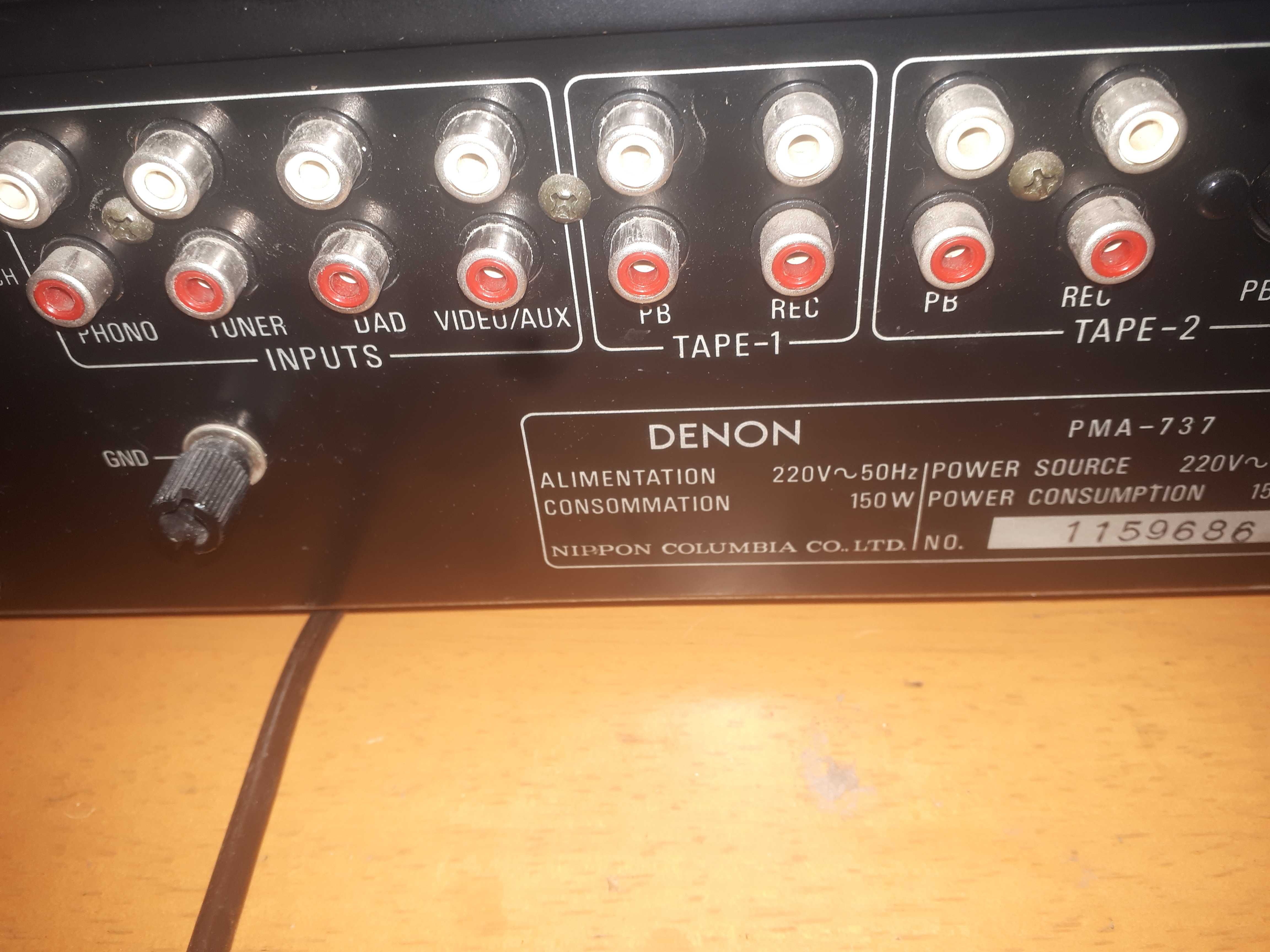 Wzmacniacz hi fi DENON PMA 737 Japan