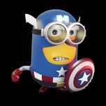 Opłatek na tort Urodziny Minionki