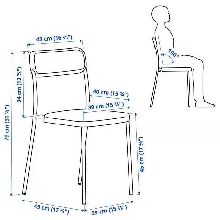 mesa grande e 4 cadeiras da marca IKEA