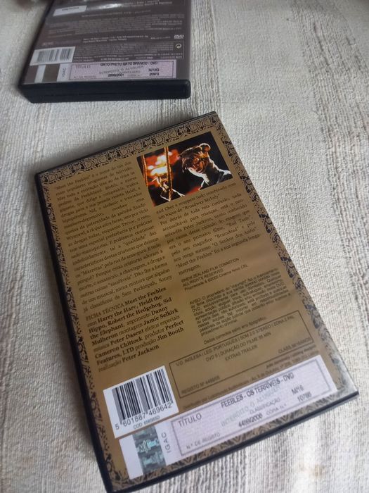 Dvd filme Feebles Os Terríveis de Peter Jackson