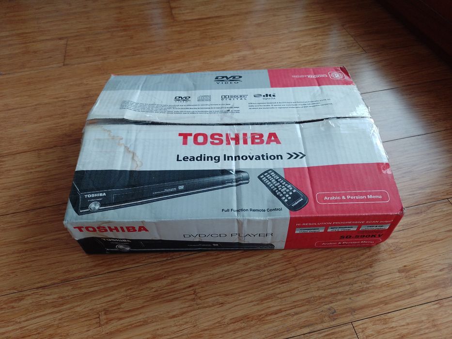 Odtwarzacz dvd / cd Toshiba SD-590kv
