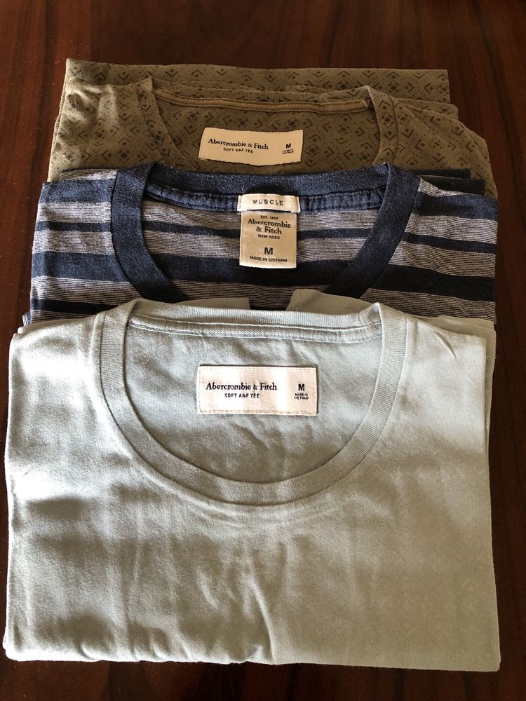 Conjunto de 3 T-shirts - Abercrombie &Fitch