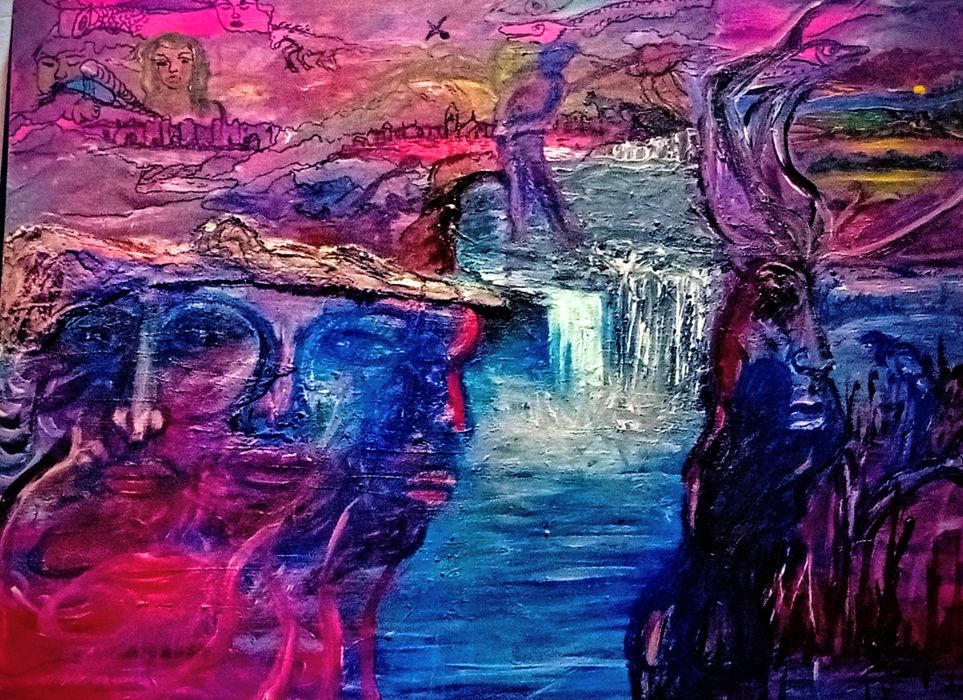 Quadros José Monteiro artista de Albufeira