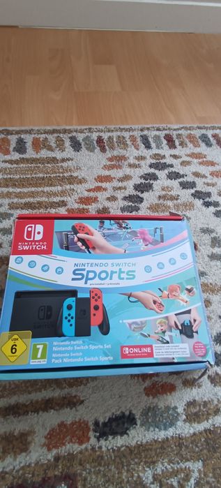 Nintendo switch - nova com jogo sports