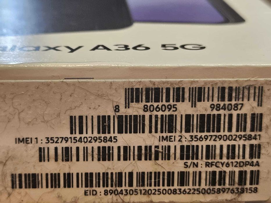 Smartfon SAMSUNG Galaxy A36 5G 6/128GB 6.7" 120Hz Czarny SM-A366