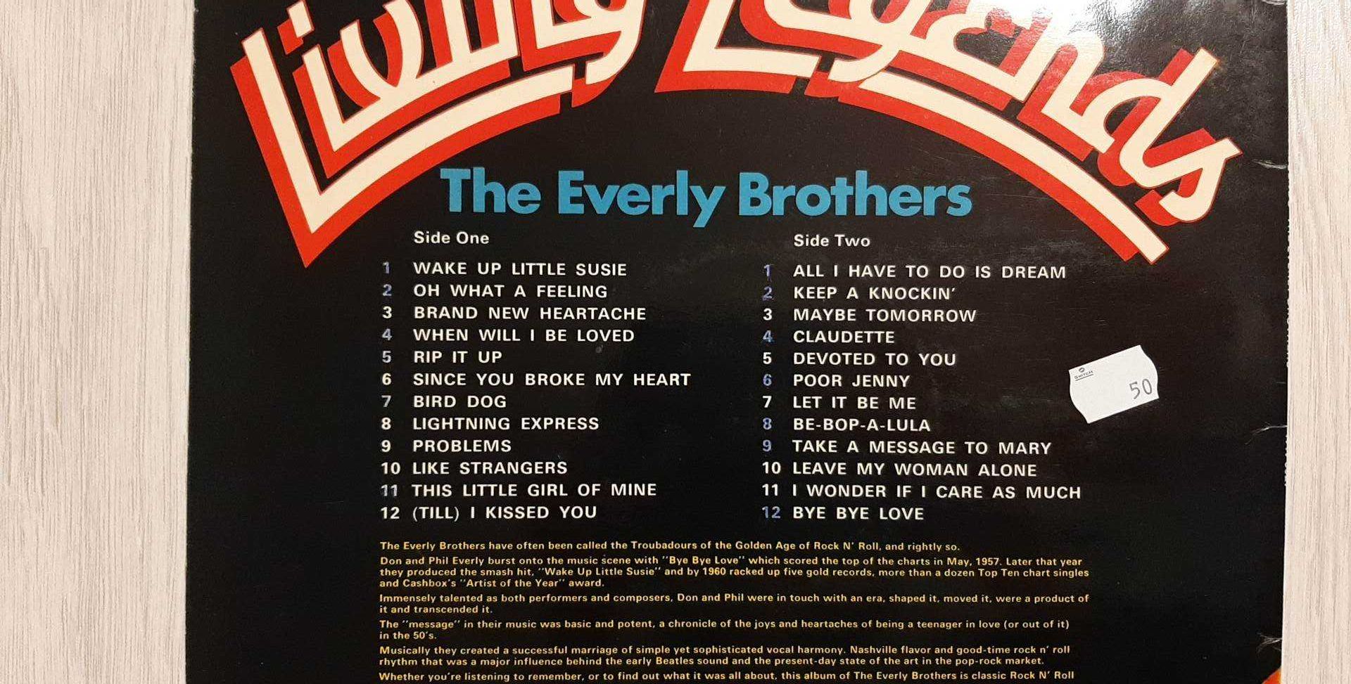 The Everly Brothers "Living Legends"- płyta winylowa