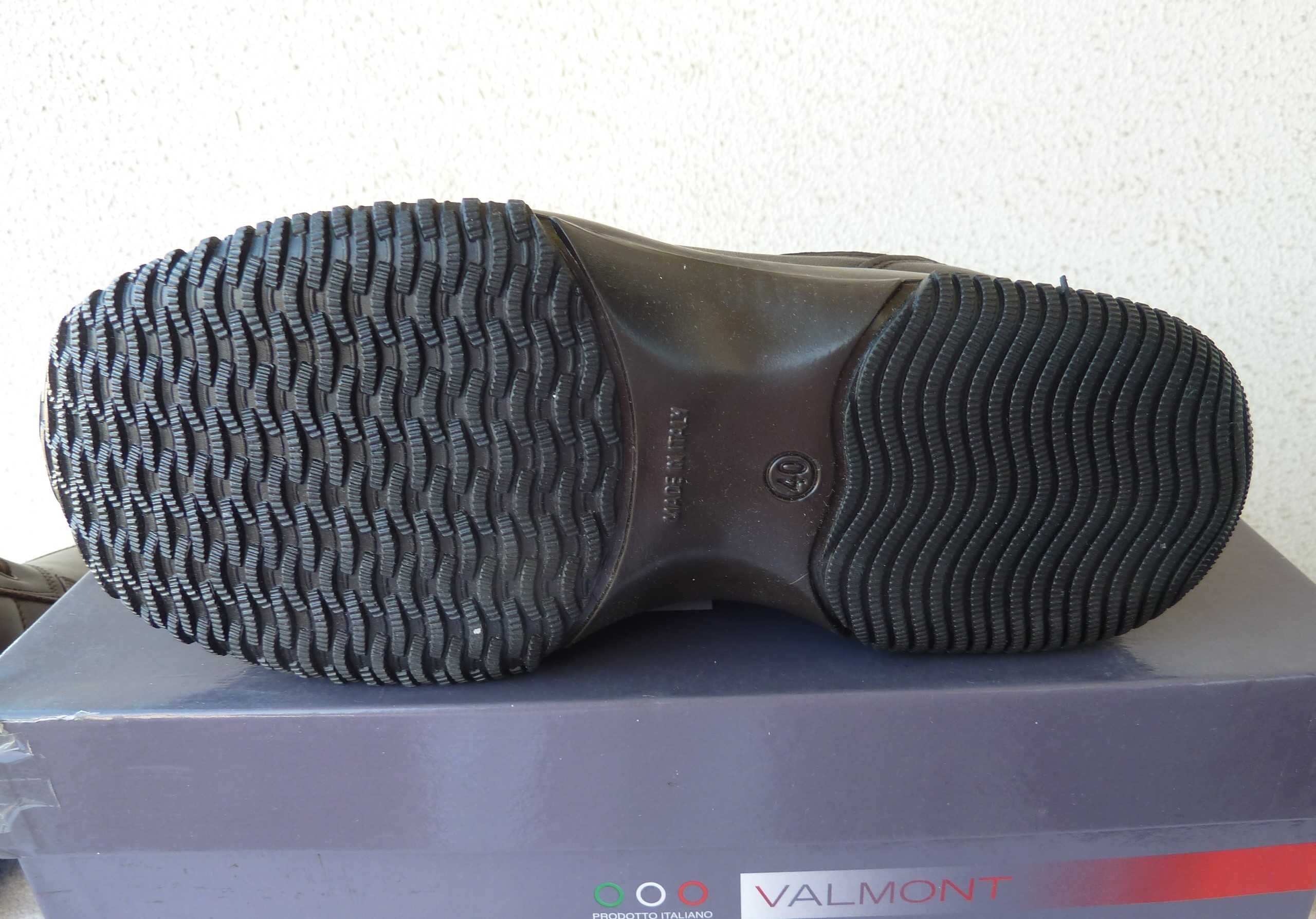 Sapatos novos italianos Valmont 40