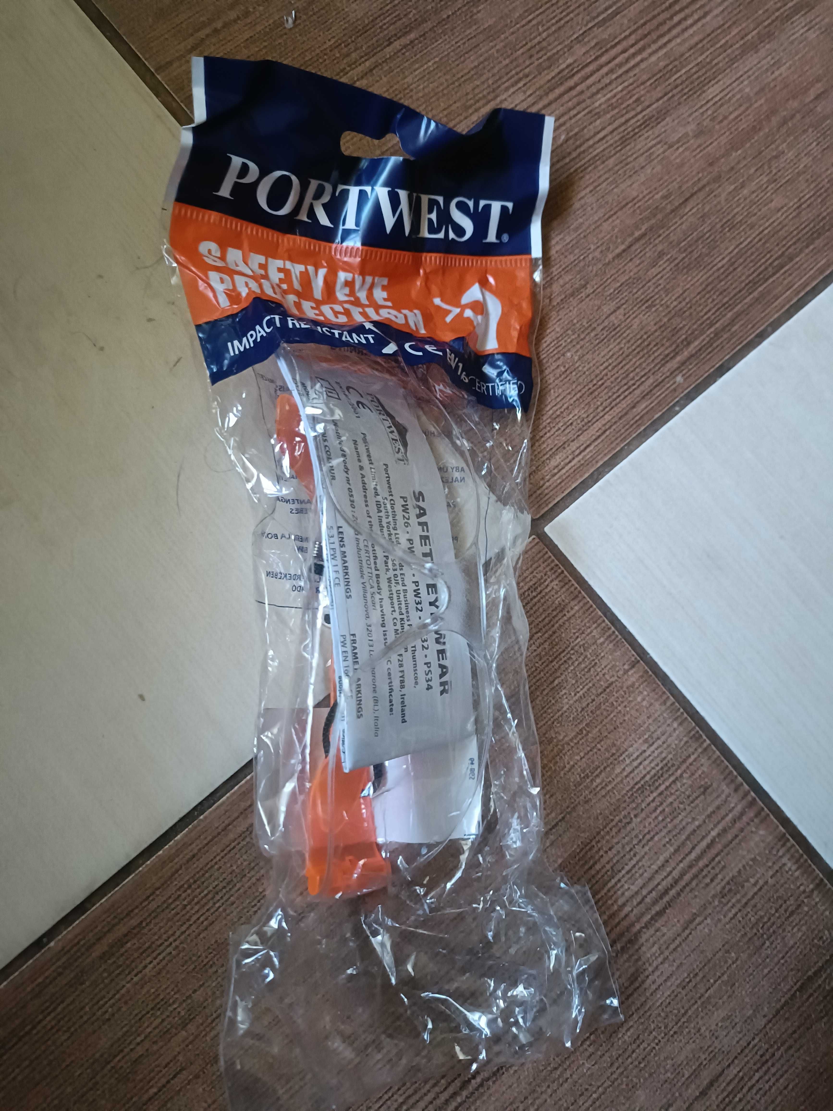 okulary do szlifowania ,odprysk portwest 7szt cena za całość