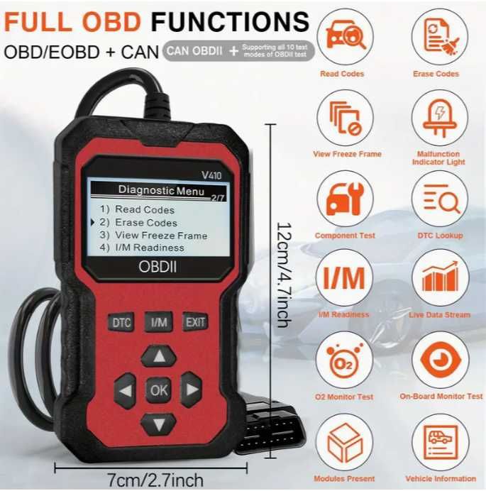 Skaner kodów OBD 2