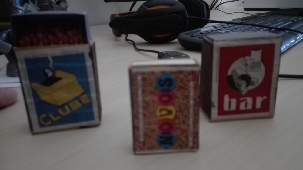 Caixas de fósforos antigas