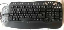 Teclado multifuncional Office para PC
