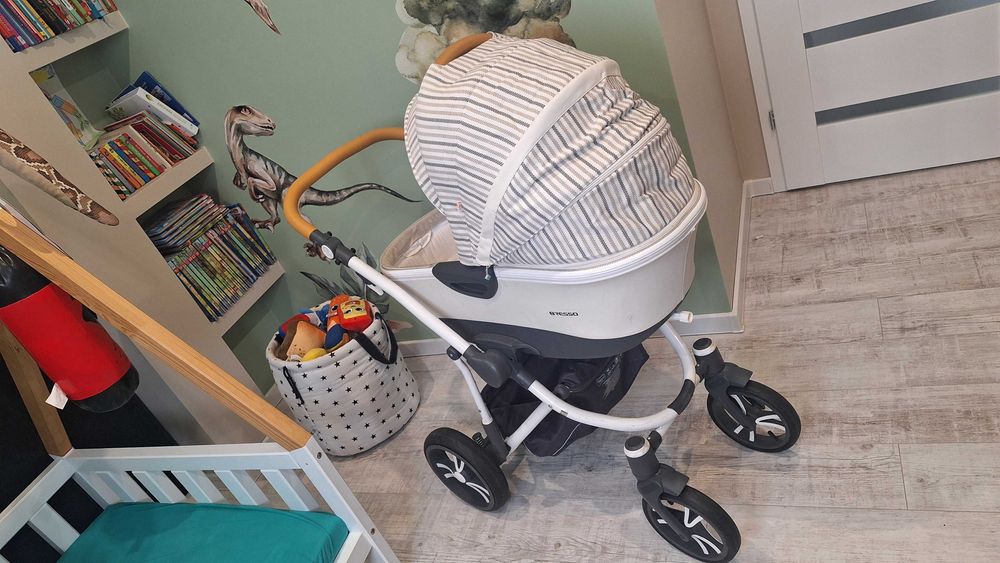 Wózek Bebetto bresso premium class 2w1 GRATIS otulacz Jukki