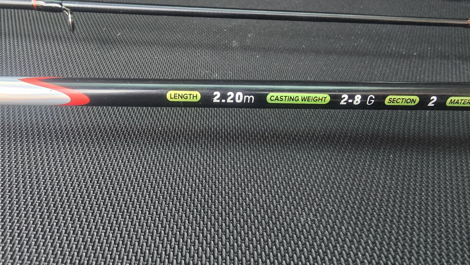 Zestaw wędkarski: Wędka Wizard 2-8 g 220 cm + kołowrotek Quantum Omen