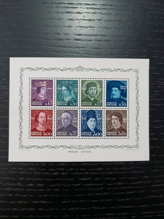 Bloco  Avis 1949, novo