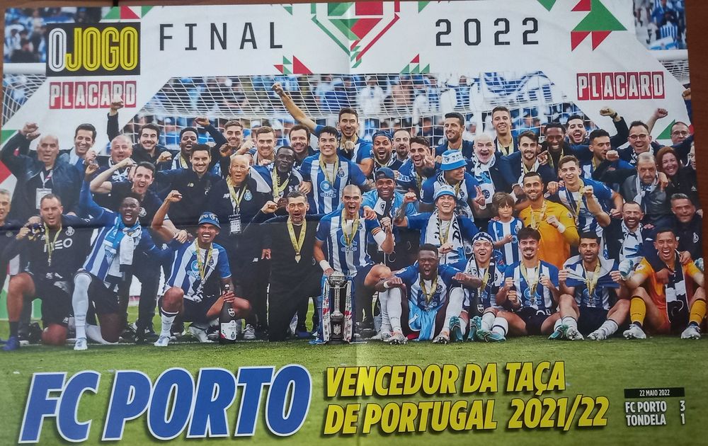 poster FC Porto Taça de Portugal 2021/22 último disponível