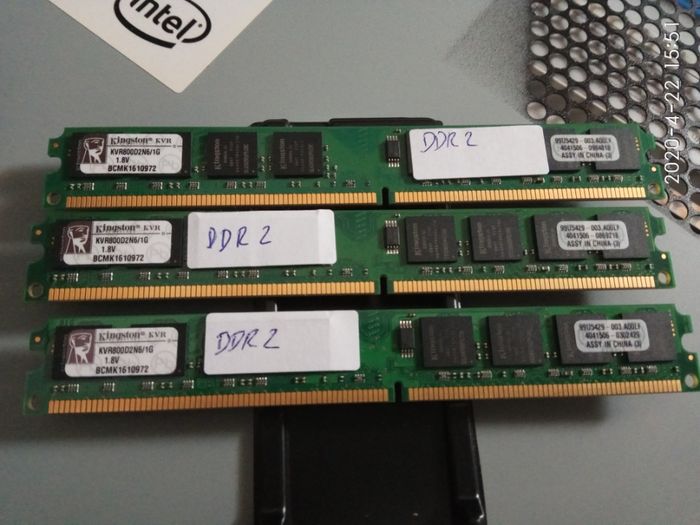 Memória RAM para computador ddr, ddr2 e ddr3