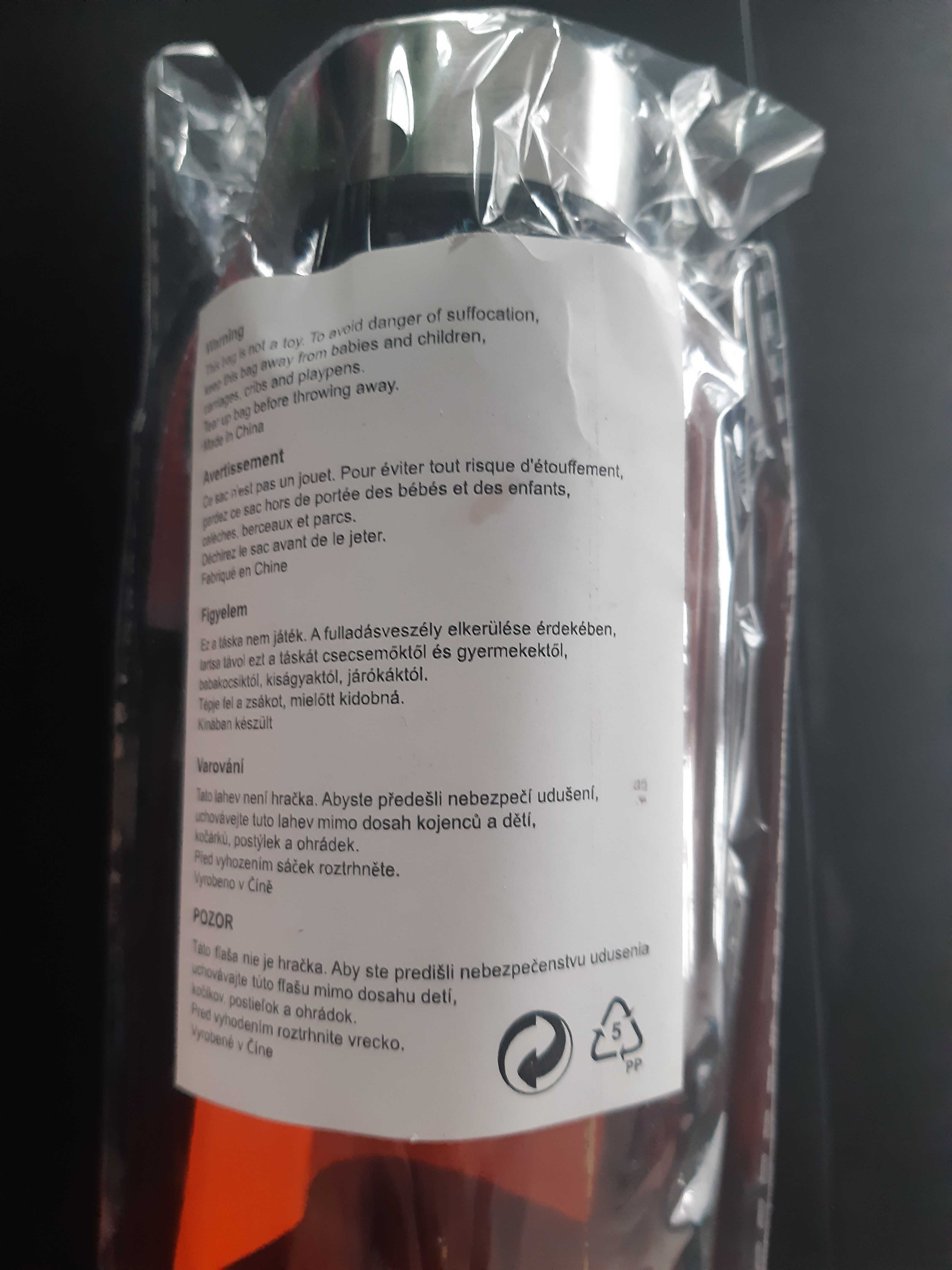Nowa butelka na wodę 500ml