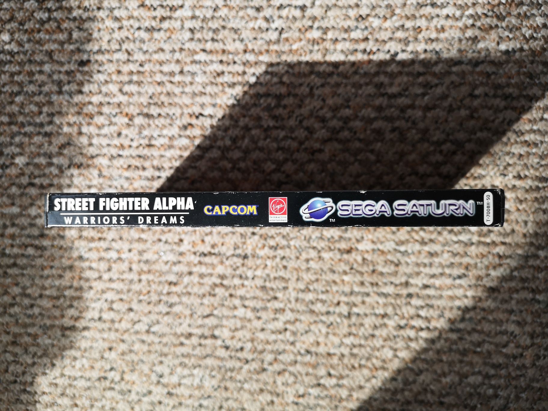 Sega Saturn gra Street Fighter Alpha PAL angielski bez rys