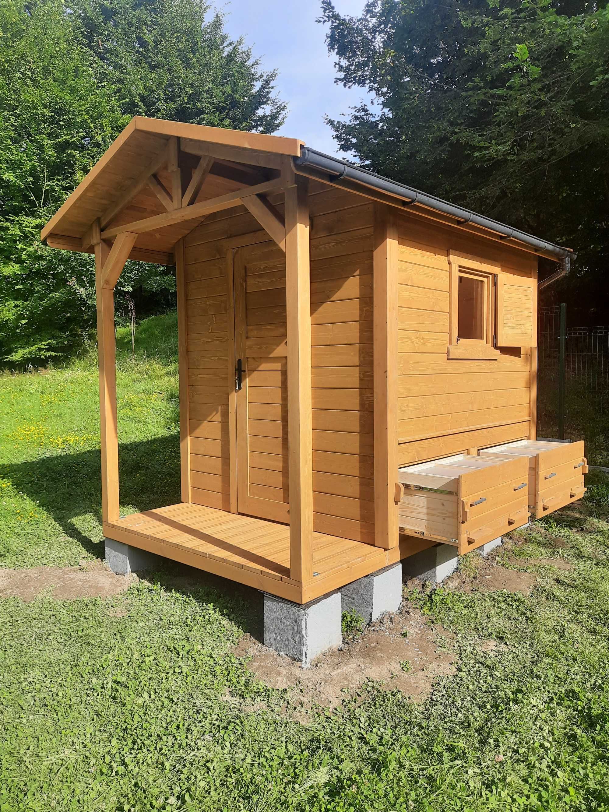 Domek do apiterapii sauny bienenhaus  apidomček  uloterapii api domki