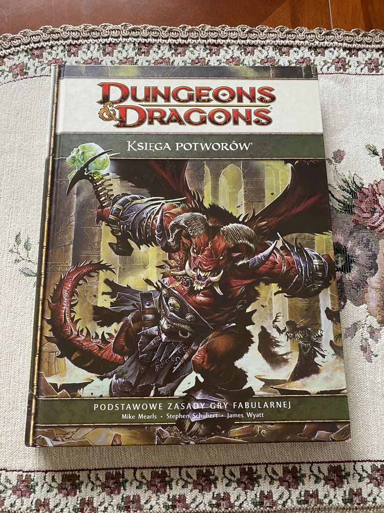 Księga Potworów Dungeons & Dragons D&D Podręcznik