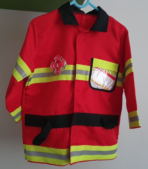 Strój strażaka- góra (3-6 lat/104-110cm)
