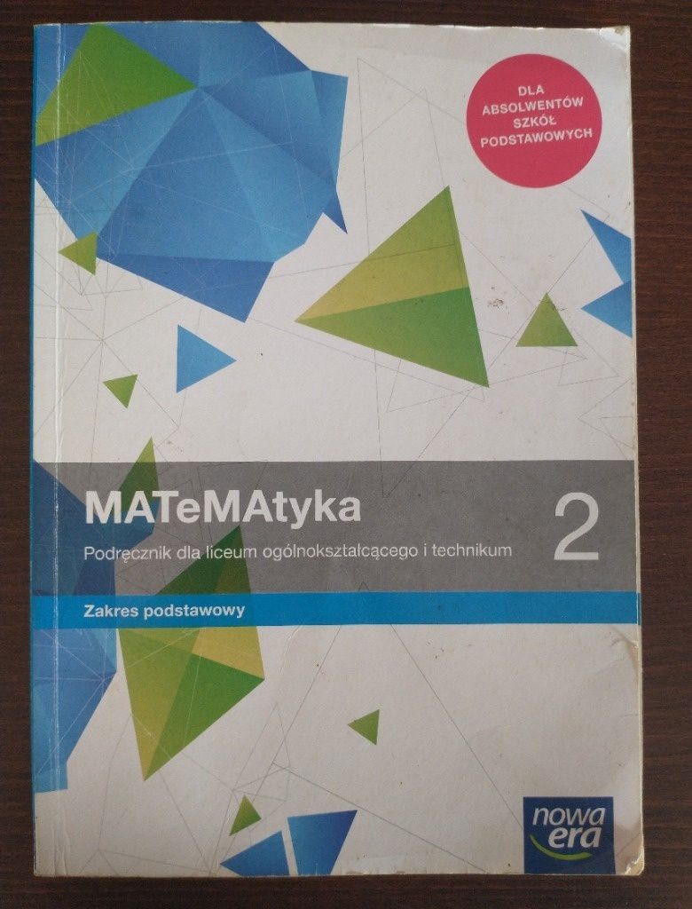 Matematyka 2 nowa era zakres podstawowy podrecznik