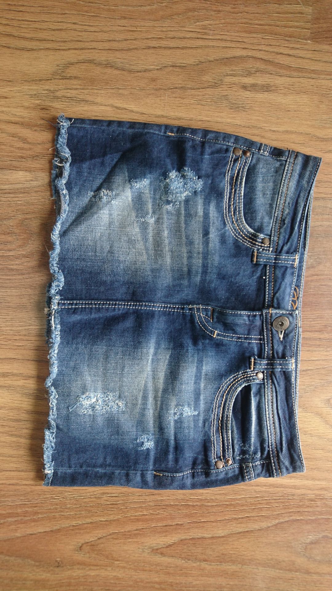 Spodnica jeans s