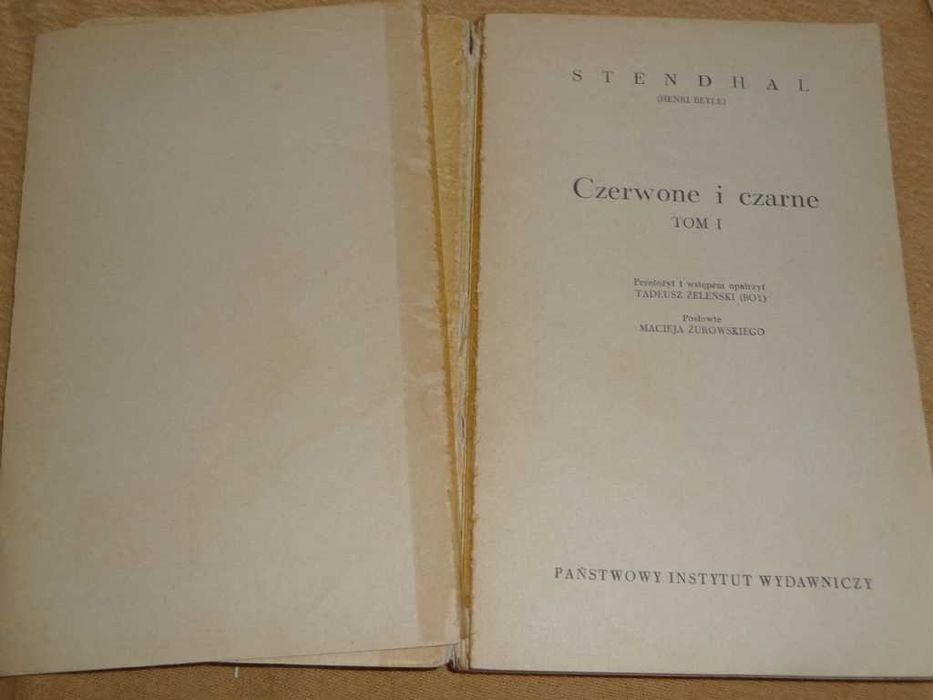 Stendhal - Czerwone i czarne (2 tomy)