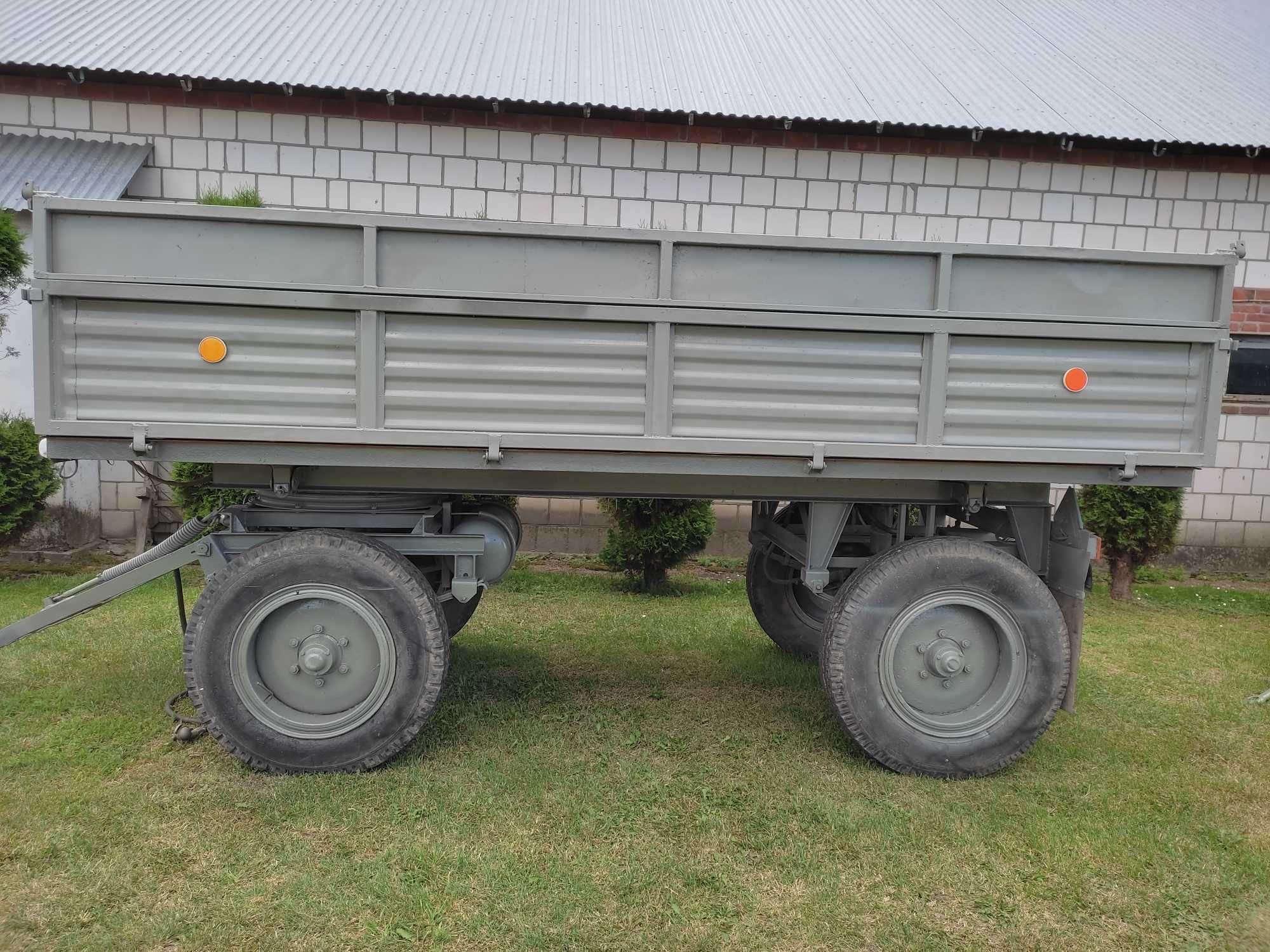 Przyczepa D-732 4t. wywrotka, przyczepa D44 sztywna